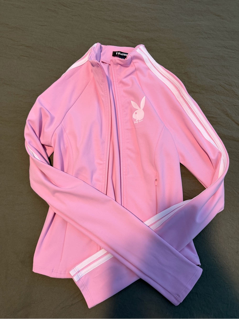 PLAYBOY Pink Women's Jacket & mini skirt set
